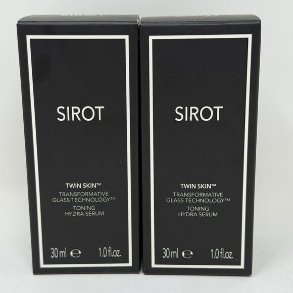 2 x Sirot Skincare Twin Skin Serum Moisturizing Anti Aging Wrinkles 1 oz New - Picture 1 of 6